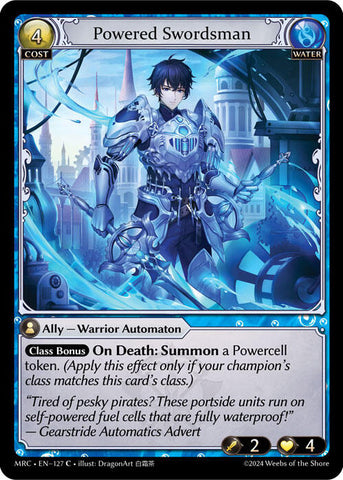 Powered Swordsman (127) [Mercurial Heart]