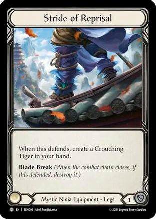Stride of Reprisal [ZEN006] (Part the Mistveil Zen Blitz Deck)