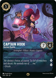 Captain Hook - Devious Duelist (3/31) [Illumineer's Quest: Deep Trouble]