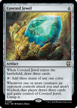 Coveted Jewel (Ripple Foil) (M3C-287) - Commander: Modern Horizons 3 Foil