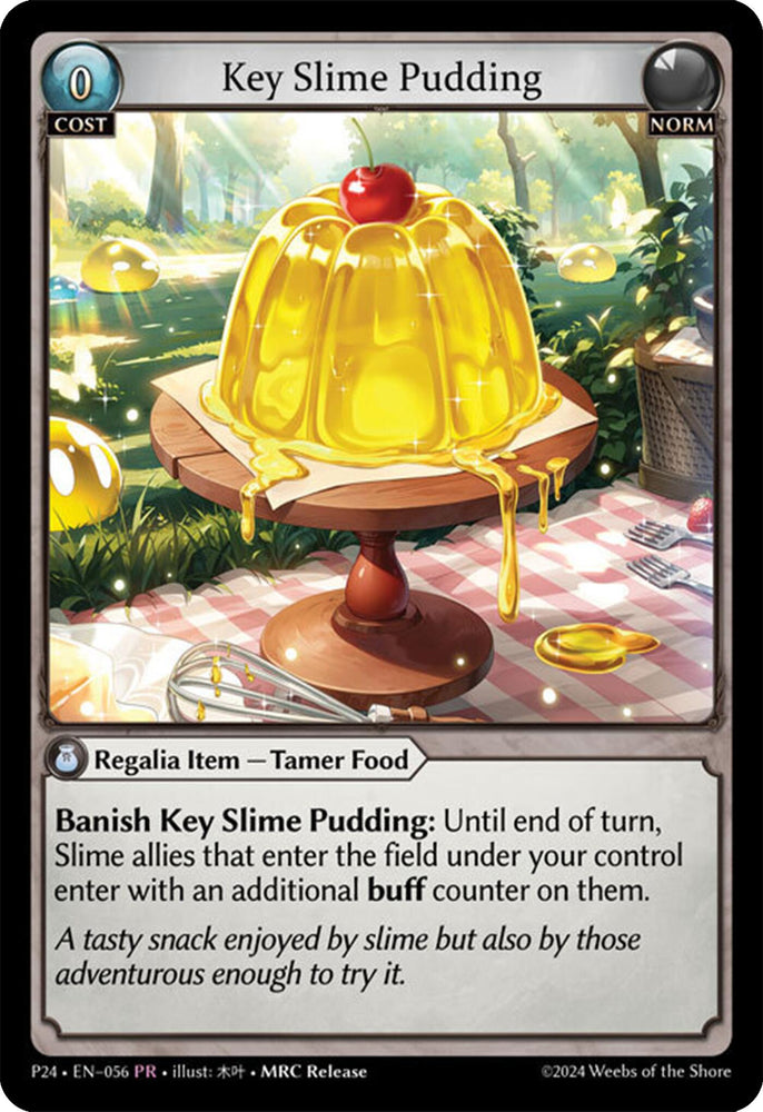 Key Slime Pudding (056) [Promotional Cards]