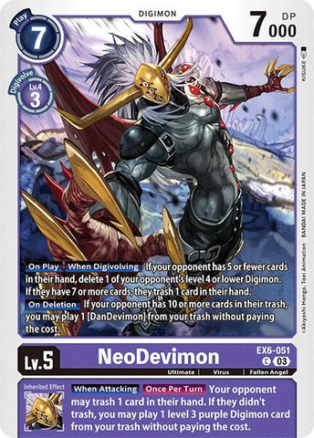 NeoDevimon [EX6-051] [Infernal Ascension]