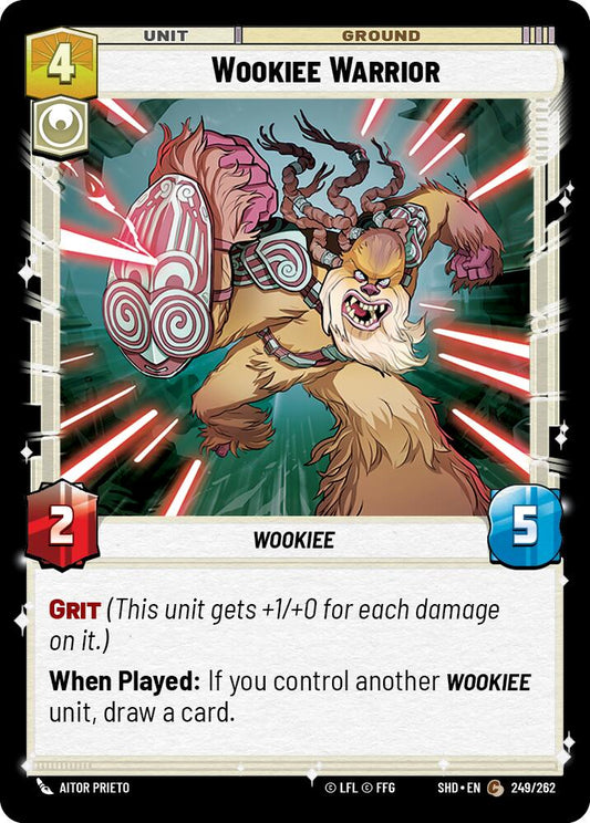Wookiee Warrior (249/262) (249/262) [Shadows of the Galaxy]