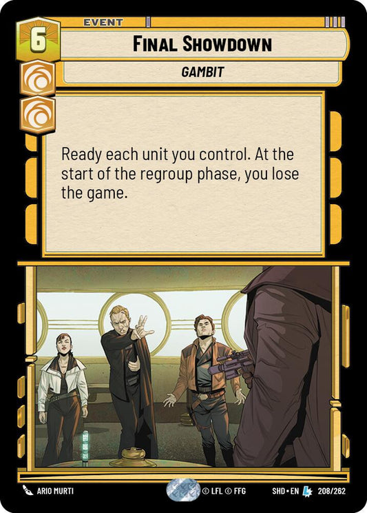 Final Showdown (208/262) (208/262) [Shadows of the Galaxy]