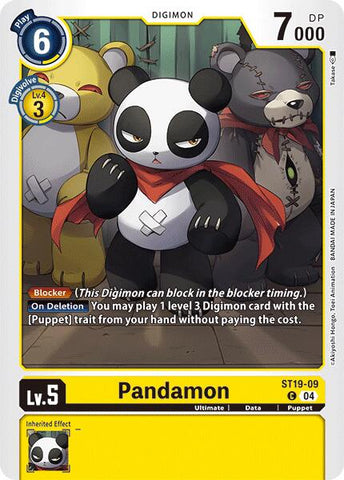 Pandamon [ST19-09] [Starter Deck: Fable Waltz]