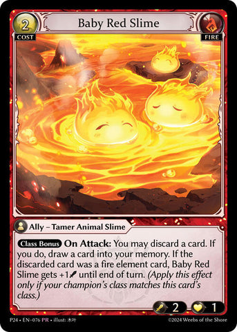 Baby Red Slime (076) [Promotional Cards]