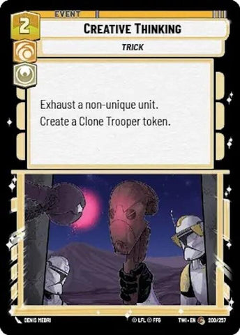 Creative Thinking (200/257) [Twilight of the Republic]