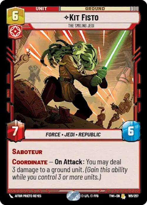 Kit Fisto - The Smiling Jedi (165/257) [Twilight of the Republic]