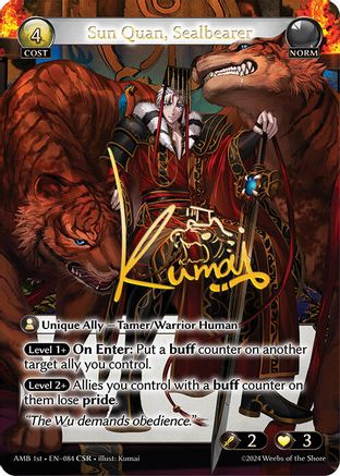 Sun Quan, Sealbearer (CSR) (084) [Mortal Ambition]