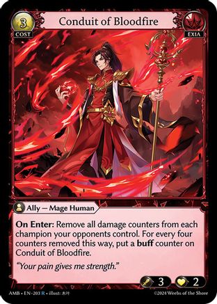 Conduit of Bloodfire (203) [Mortal Ambition]
