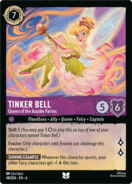 Tinker Bell - Queen of the Azurite Fairies (48/204) [Azurite Sea]