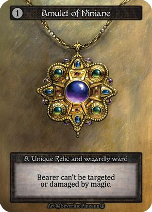 Amulet of Niniane  - Arthurian Legends