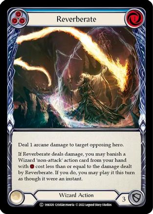 Reverberate (Blue) [1HK020] (Historic Pack 1 Blitz Deck: Kano)