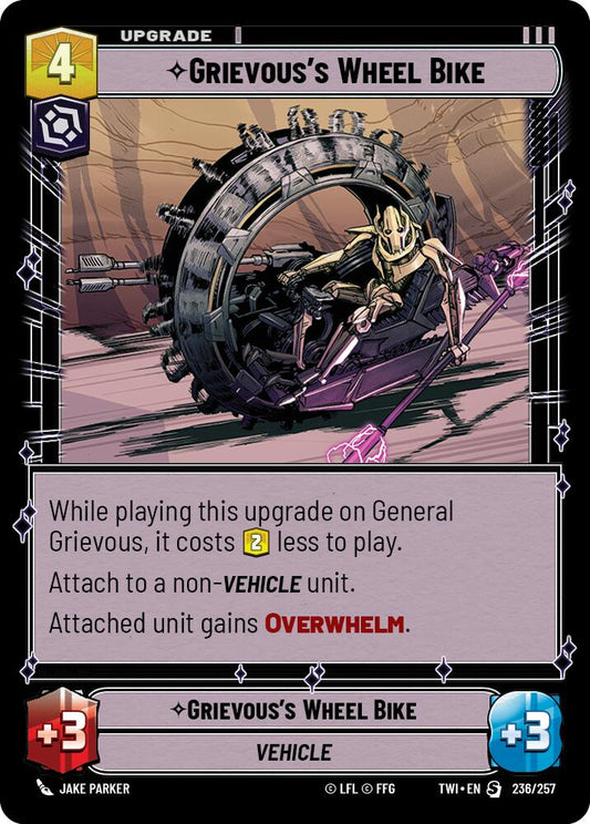 Grievous's Wheel Bike (236/257) (236/257) [Twilight of the Republic]