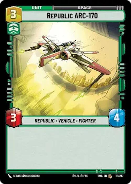 Republic ARC-170 (111/257) [Twilight of the Republic]