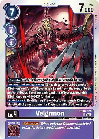 Velgrmon [BT18-079] [Release Special Booster Ver.2.0]