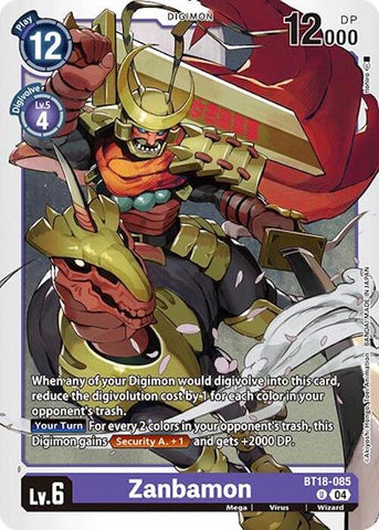 Zanbamon [BT18-085] [Release Special Booster Ver.2.0]