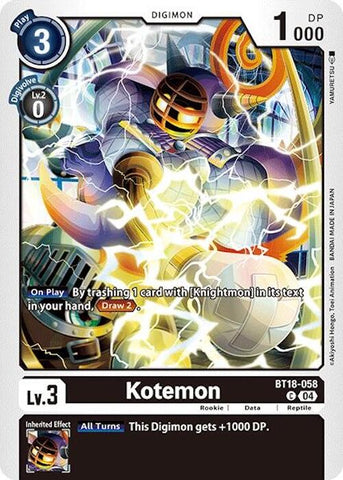 Kotemon [BT18-058] [Release Special Booster Ver.2.0]