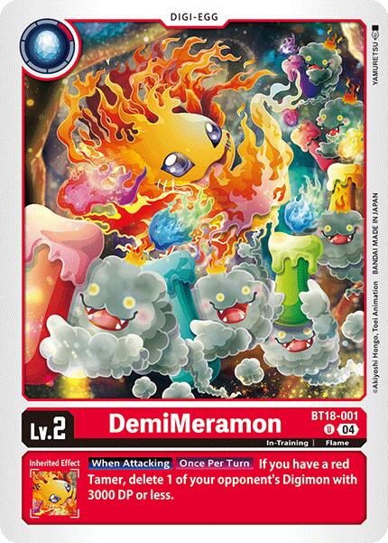 DemiMeramon [BT18-001] [Release Special Booster Ver.2.0]