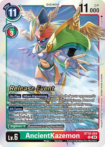 AncientKazemon [BT18-054] [Release Special Booster Ver.2.0 Pre-Release Cards]