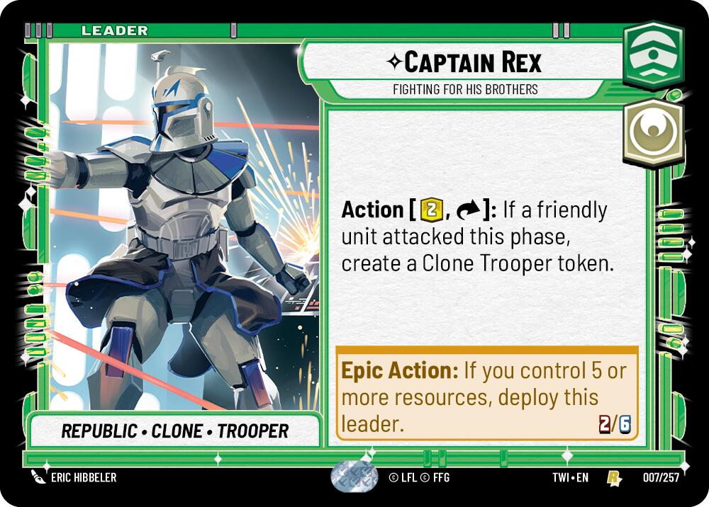 Captain Rex - Fighting For His Brothers (007/257) (007/257) [Twilight of the Republic]