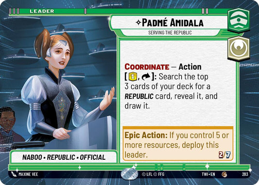 Padme Amidala - Serving the Republic (283) (Hyperspace) (283) [Twilight of the Republic]