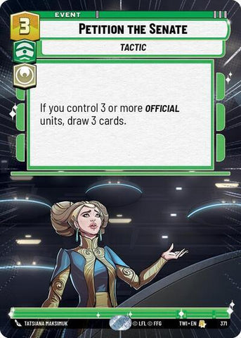 Petition the Senate (371) (Hyperspace) (371) [Twilight of the Republic]