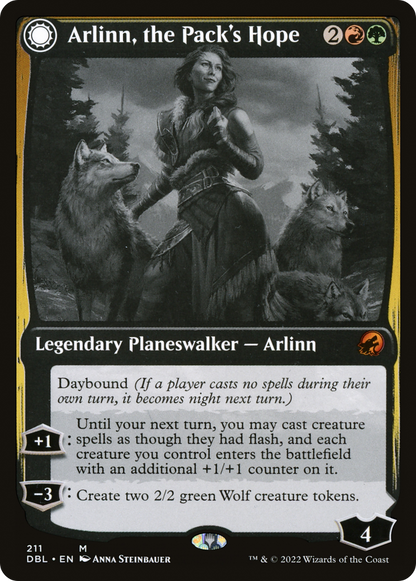 Arlinn, the Pack's Hope // Arlinn, the Moon's Fury [Innistrad: Double Feature]