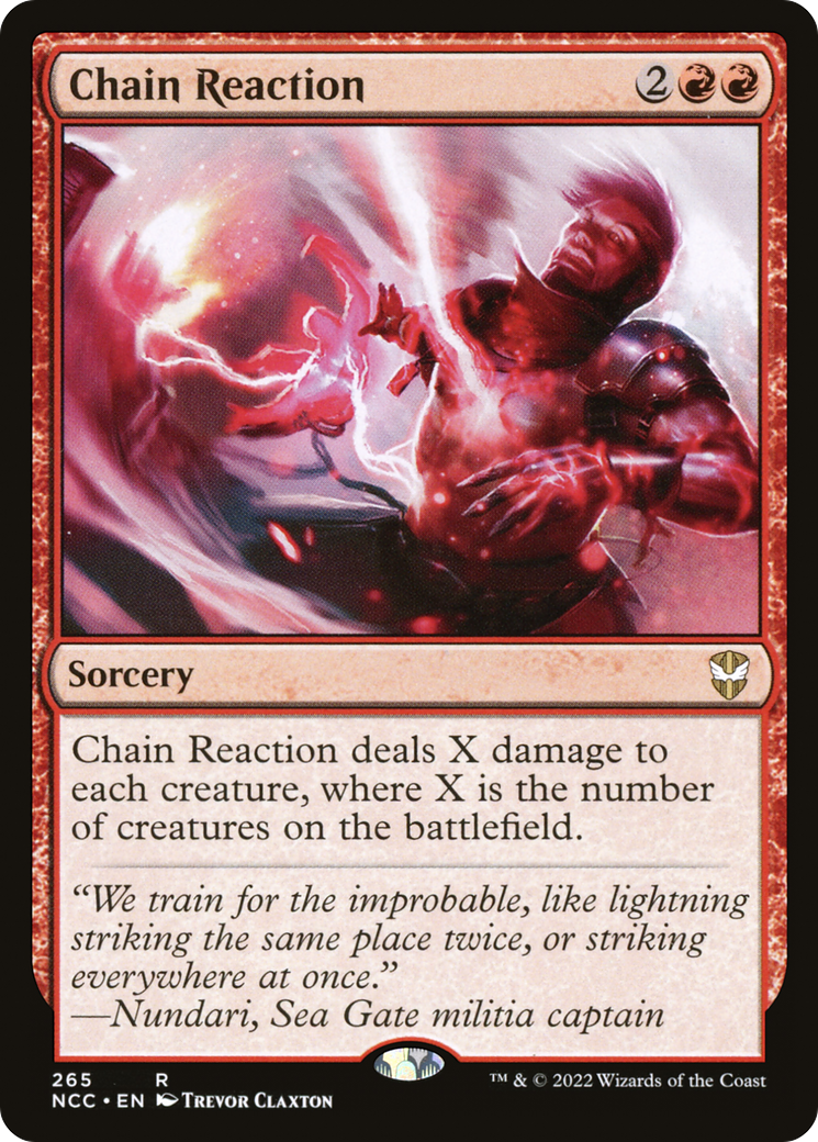 Chain Reaction [Streets of New Capenna Commander]