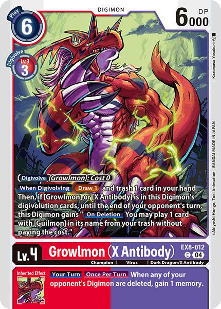 Growlmon (X Antibody) [Chain of Liberation]