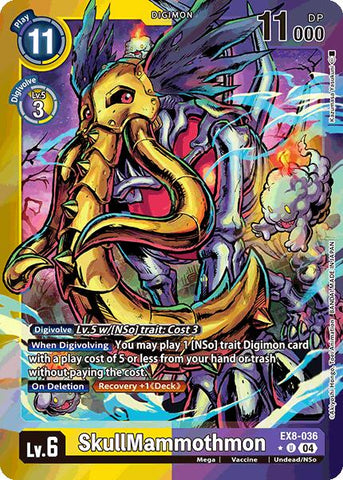 SkullMammothmon [EX8-036] (Limited Foil) [Chain of Liberation]