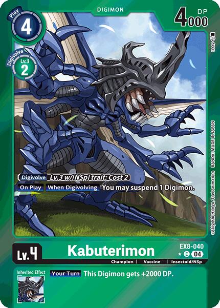 Kabuterimon [EX8-040] (Limited Foil) [Chain of Liberation]