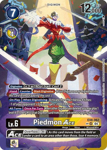 Piedmon ACE [EX8-062] (Textured) [Chain of Liberation]