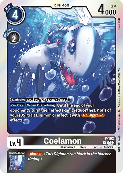 Coelamon [P-162] (-Chain of Liberation- Upgrade Pack [Digimon LIBERATOR]