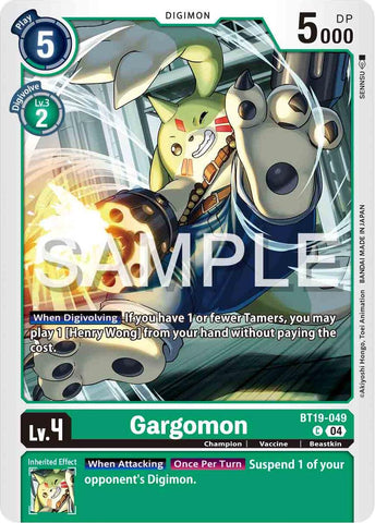 Gargomon [BT19-049] [Release Special Booster Ver.2.0]