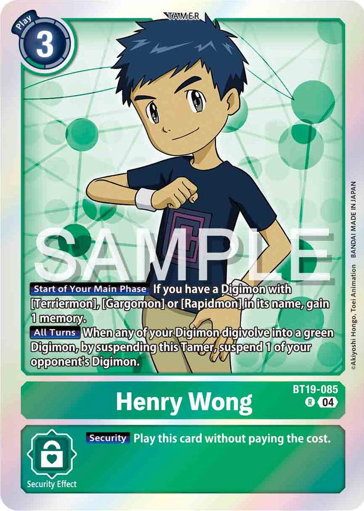 Henry Wong [BT19-085] [Release Special Booster Ver.2.0]