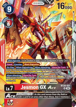 Jesmon GX ACE [BT20-021] [Release Special Booster Ver.2.5]