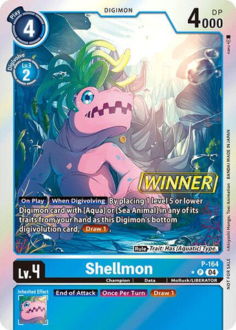 Shellmon [P-164] (Store Tournament 2025 Vo.1 Winner Pack) [Promotional Cards]