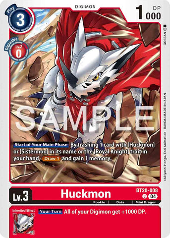 Huckmon [BT20-008] [Release Special Booster Ver.2.0]