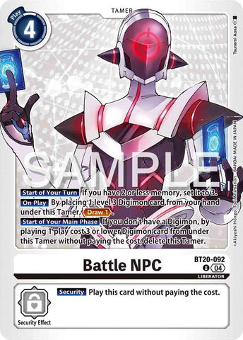 Battle NPC [BT20-092] [Release Special Booster Ver.2.0]