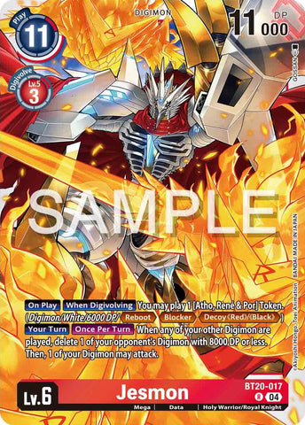 Jesmon [BT20-017] [Release Special Booster Ver.2.0]