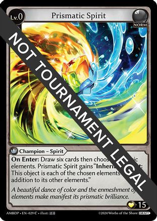 Prismatic Spirit (029) [Mortal Ambition Draft Pack]