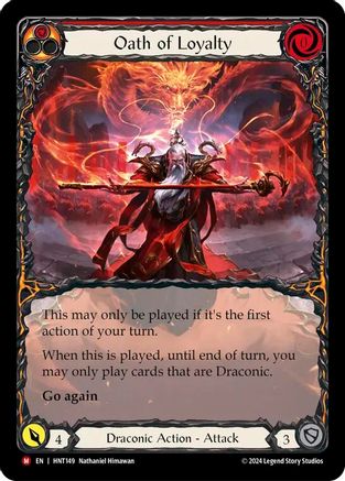 Oath of Loyalty [HNT149] (The Hunted)  Rainbow Foil