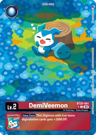 DemiVeemon [BT20-001] (Box Promotion Pack) [Release Special Booster Ver.2.5 Promos]