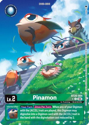 Pinamon [BT20-004] (Box Promotion Pack) [Release Special Booster Ver.2.5 Promos]