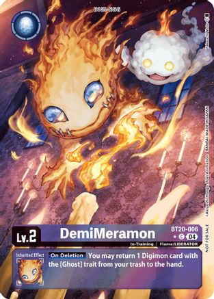DemiMeramon [BT20-006] (Box Promotion Pack) [Release Special Booster Ver.2.5 Promos]
