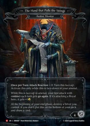 The Hand that Pulls the Strings [ARK007] (The Hunted Arakni Blitz Deck)