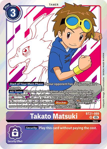 Takato Matsuki [BT21-089] [World Convergence]