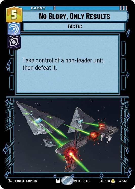 No Glory, Only Results (043/262) (043/257) [Jump to Lightspeed]