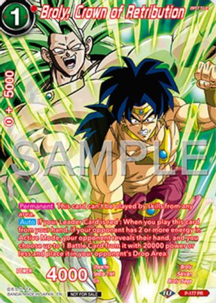 Broly, Crown of Retribution (Premium Alt-Art Set 2025 Vol.1) (P-177) [Promotion Cards]